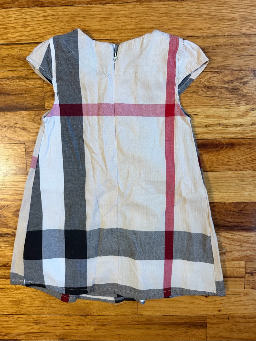 Burberry London Baby Girl Check Dress – 9–12 Months - Picture 9 of 12